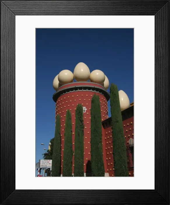Framed Print : Dali Museum. Galata tower. Figueres. Catalonia. Spain Framed Print : Dali Museum. Galata tower. Figueres. Catalonia. Spain