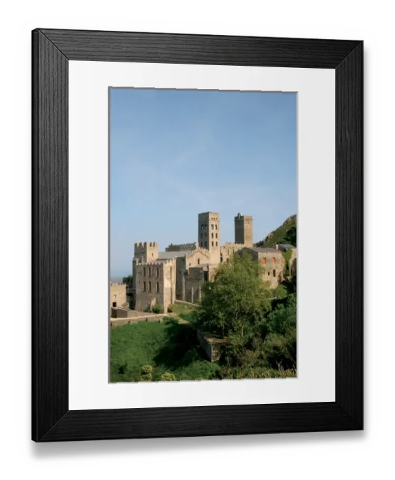 Framed Print : Monastery of Sant Pere de Roda. Catalonia. Spain Framed Print : Monastery of Sant Pere de Roda. Catalonia. Spain