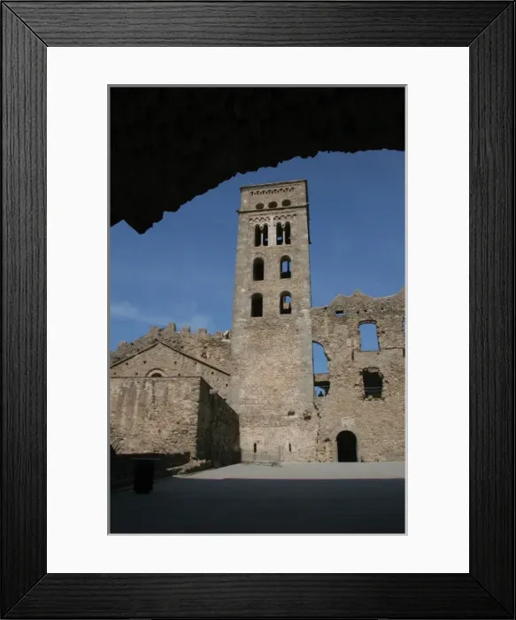 Framed Print : Monastery of Sant Pere de Roda. Catalonia. Spain Framed Print : Monastery of Sant Pere de Roda. Catalonia. Spain
