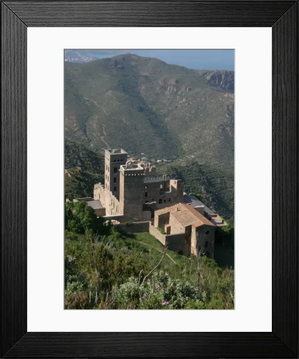 Framed Print : Monastery of Sant Pere de Roda. Catalonia. Spain Framed Print : Monastery of Sant Pere de Roda. Catalonia. Spain