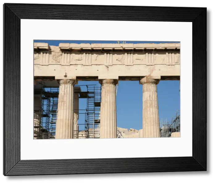 Framed Print : Greek Art. Parthenon (447-438 BC). Acropolis. Athens. Attica Framed Print : Greek Art. Parthenon (447-438 BC). Acropolis. Athens. Attica