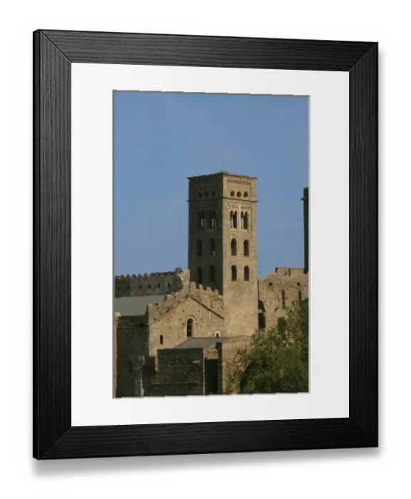 Framed Print : Monastery of Sant Pere de Roda. Catalonia. Spain Framed Print : Monastery of Sant Pere de Roda. Catalonia. Spain