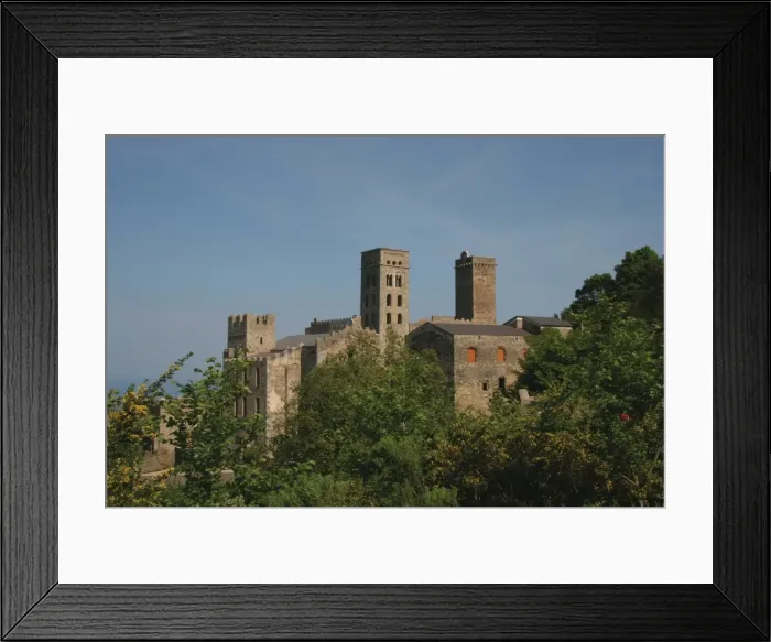 Framed Print : Monastery of Sant Pere de Rodes. Catalonia. Spain Framed Print : Monastery of Sant Pere de Rodes. Catalonia. Spain