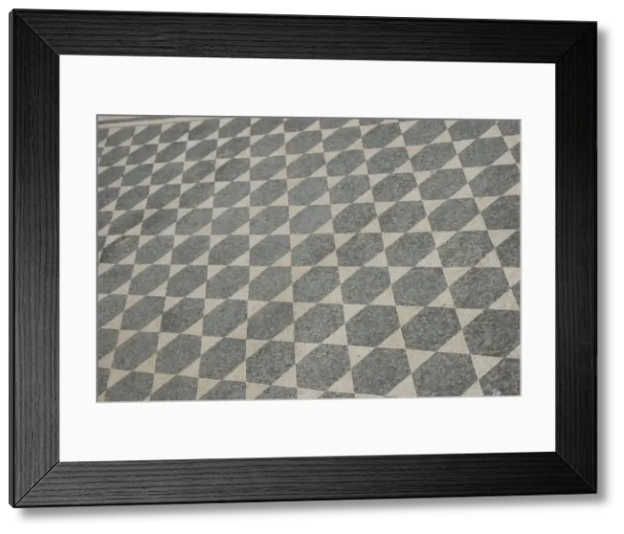 Framed Print : Roman city of Ampurias. Mosaic. Catalonia. Spain Framed Print : Roman city of Ampurias. Mosaic. Catalonia. Spain