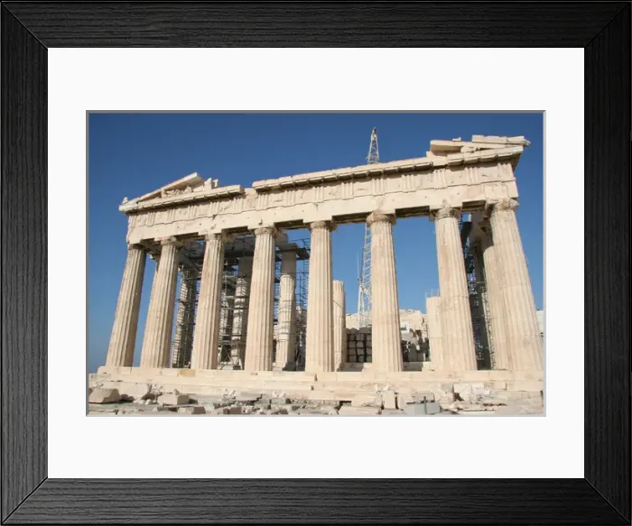 Framed Print : Greek Art. Parthenon (447-438 BC). Acropolis. Athens. Attica Framed Print : Greek Art. Parthenon (447-438 BC). Acropolis. Athens. Attica