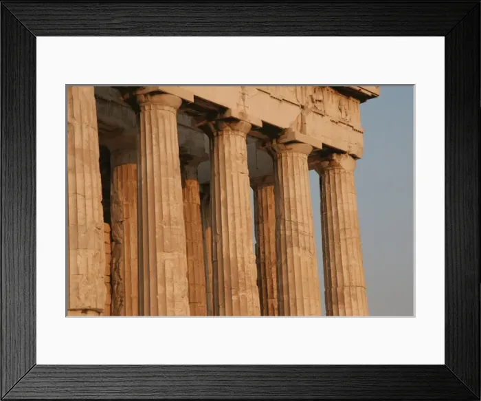 Framed Print : Greek Art. Parthenon (447-438 BC). Acropolis. Athens. Attica Framed Print : Greek Art. Parthenon (447-438 BC). Acropolis. Athens. Attica