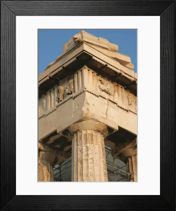 Framed Print : Greek Art. Parthenon (447-438 BC). Acropolis. Athens. Attica Framed Print : Greek Art. Parthenon (447-438 BC). Acropolis. Athens. Attica