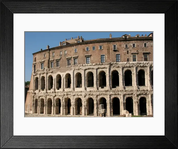 Framed Print : Theater of Marcellus. Roma. Italy. Roman Art Framed Print : Theater of Marcellus. Roma. Italy. Roman Art