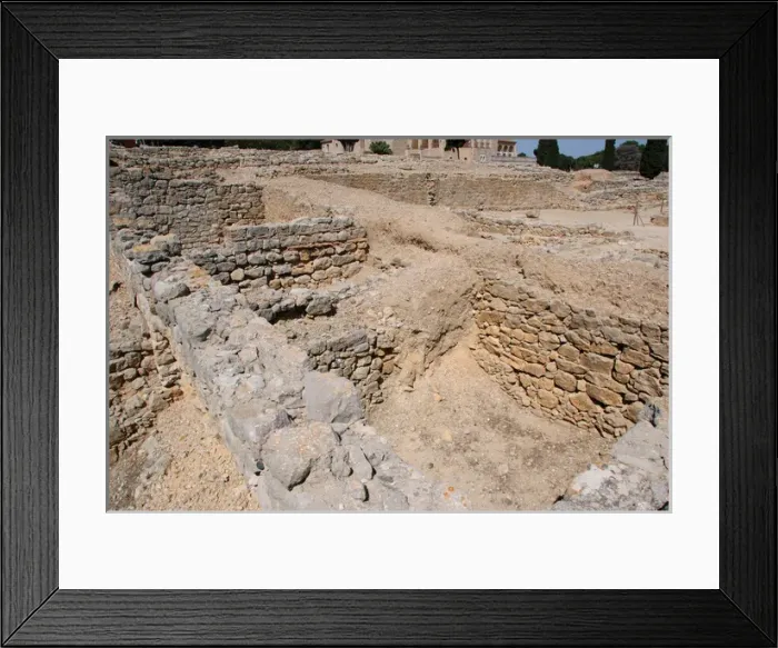 Framed Print : Emporium. Neapolis. Girona province. Catalonia. Spain Framed Print : Emporium. Neapolis. Girona province. Catalonia. Spain