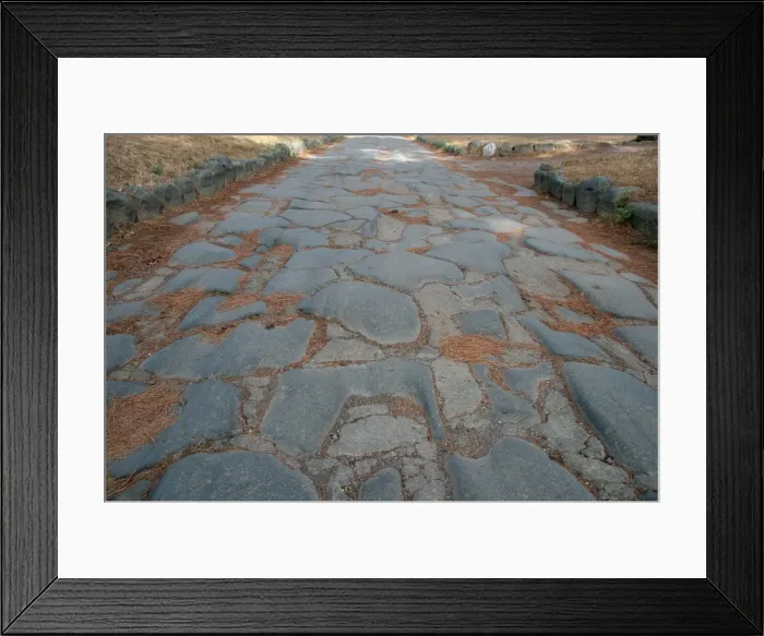 Framed Print : Rome. The Appian Way Framed Print : Rome. The Appian Way