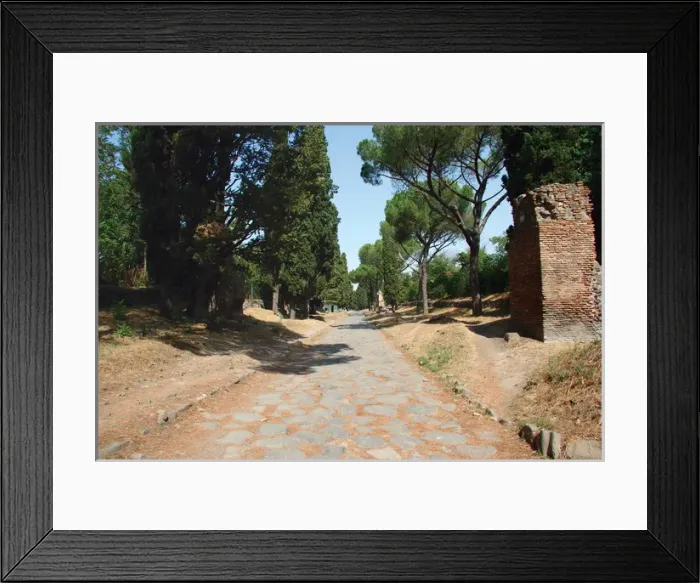 Framed Print : Rome. The Appian Way Framed Print : Rome. The Appian Way