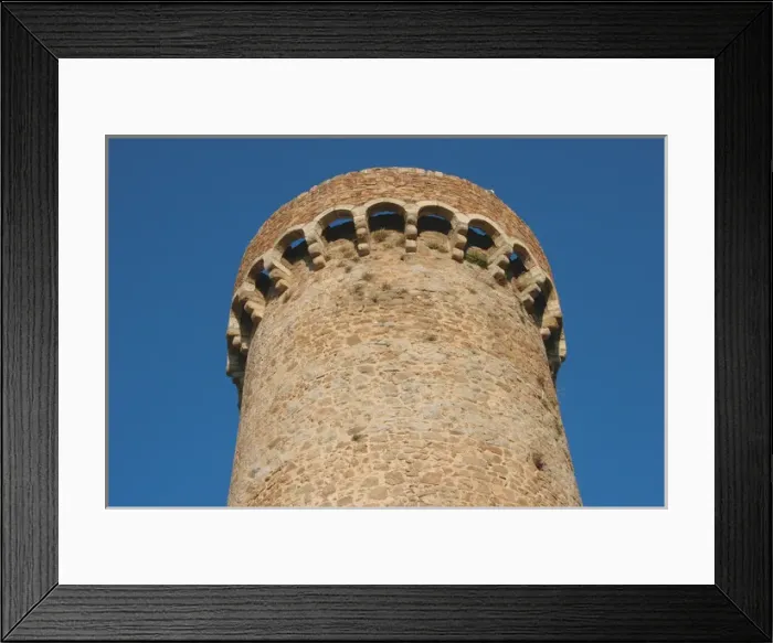 Framed Print : TOSSA DE MAR. Catalonia. Spain Framed Print : TOSSA DE MAR. Catalonia. Spain