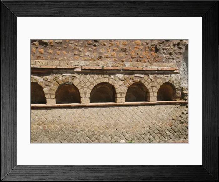 Framed Print : Columbarium. Ostia Antica. Italy Framed Print : Columbarium. Ostia Antica. Italy