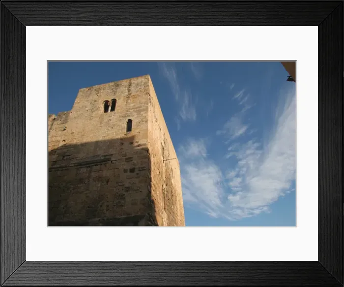 Framed Print : Augusto Palace or Praetorium or Pilates Tower. Tarragona. C Framed Print : Augusto Palace or Praetorium or Pilates Tower. Tarragona. C
