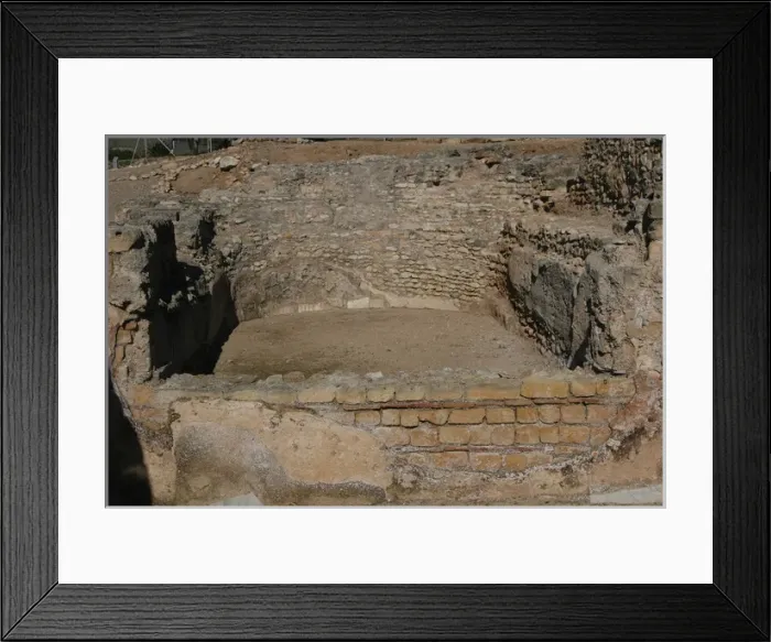 Framed Print : Roman Villa Els Munts. Near Tarragona. Catalonia. Spain Framed Print : Roman Villa Els Munts. Near Tarragona. Catalonia. Spain