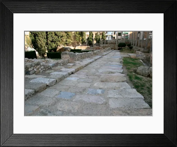 Framed Print : Spain. Tarragona. Roman Forum. 2nd century B. C Tarragona c Framed Print : Spain. Tarragona. Roman Forum. 2nd century B. C Tarragona c