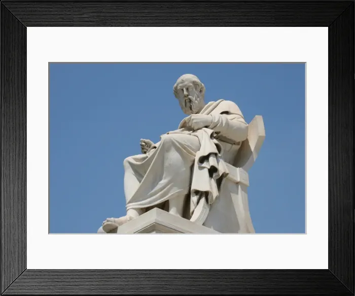 Framed Print : Aristotle (384-322 BC). Classical Greek philosopher Framed Print : Aristotle (384-322 BC). Classical Greek philosopher