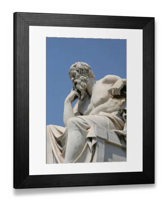 Framed Print : Socrates (469-399 BC). Classical Greek philosopher Framed Print : Socrates (469-399 BC). Classical Greek philosopher