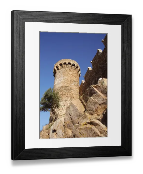 Framed Print : TOSSA DE MAR. Catalonia. Spain Framed Print : TOSSA DE MAR. Catalonia. Spain