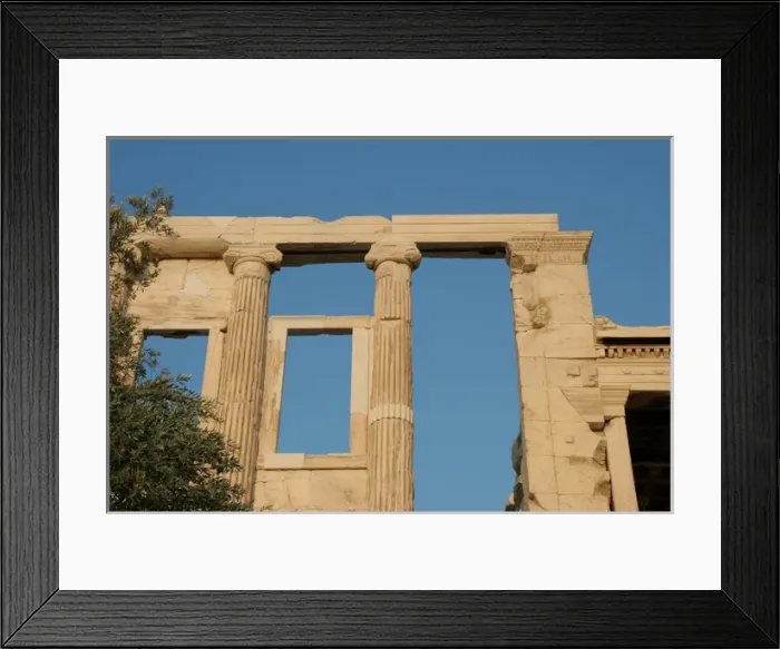 Framed Print : Greek Art. Erechtheion. Acropolis. Athens. Attica. Central Framed Print : Greek Art. Erechtheion. Acropolis. Athens. Attica. Central