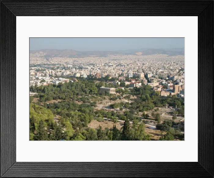 Framed Print : Greek Art. Temple of Hephaestus or Theseion. Agora of Athens Framed Print : Greek Art. Temple of Hephaestus or Theseion. Agora of Athens