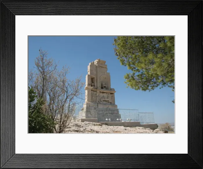 Framed Print : The Philopappus Monument. Athens. Greece Framed Print : The Philopappus Monument. Athens. Greece