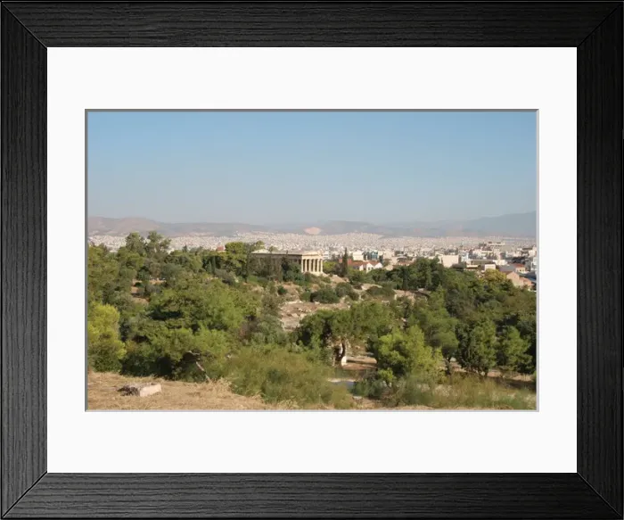 Framed Print : Greek Art. Temple of Hephaestus or Theseion. Agora of Athens Framed Print : Greek Art. Temple of Hephaestus or Theseion. Agora of Athens