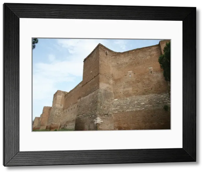 Framed Print : Aurelian Walls. Rome. Italy Framed Print : Aurelian Walls. Rome. Italy