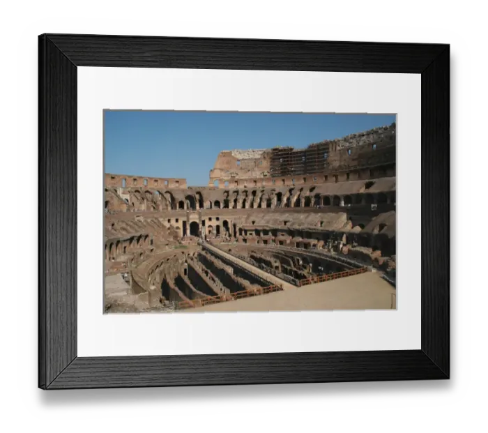 Framed Print : Rome. The Colosseum. Italy Framed Print : Rome. The Colosseum. Italy