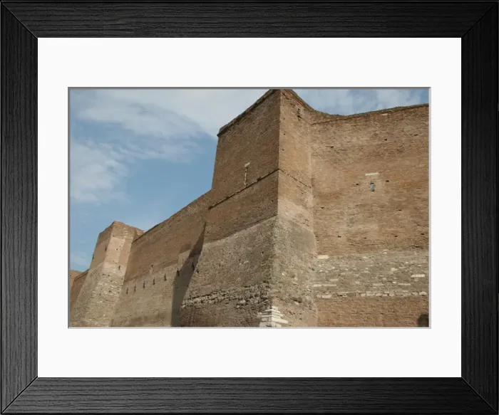 Framed Print : Aurelian Walls. Rome. Italy Framed Print : Aurelian Walls. Rome. Italy