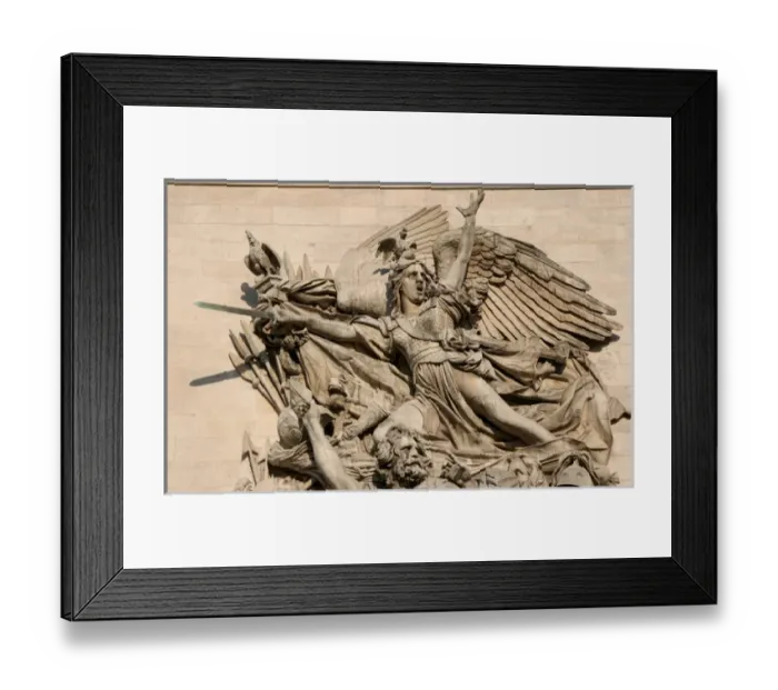 Framed Print : Triumph Arch of Paris. Departure of the Volunteers in 1792 Framed Print : Triumph Arch of Paris. Departure of the Volunteers in 1792