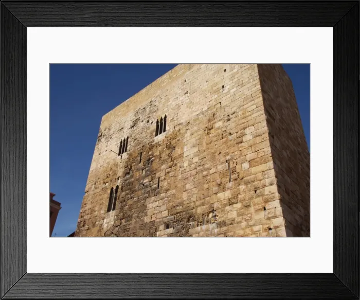 Framed Print : Augusto Palace or Praetorium or Pilates Tower. Tarragona. C Framed Print : Augusto Palace or Praetorium or Pilates Tower. Tarragona. C