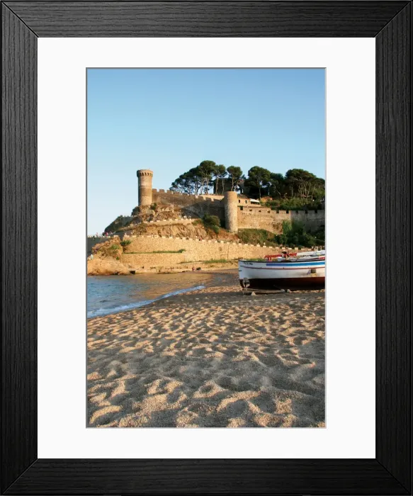 Framed Print : TOSSA DE MAR. Catalonia. Spain Framed Print : TOSSA DE MAR. Catalonia. Spain