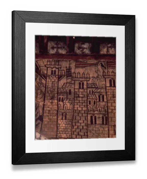 Framed Print : Walls of Valencia city where flew the flag of king James i t Framed Print : Walls of Valencia city where flew the flag of king James i t
