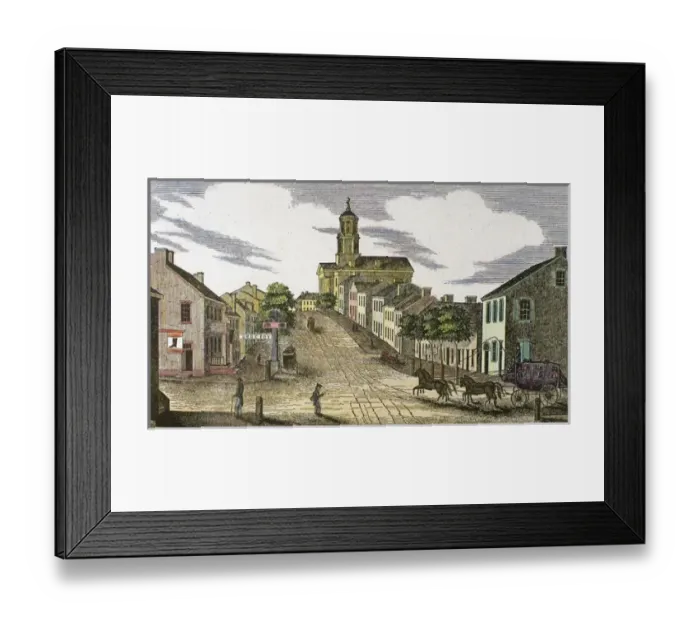 Framed Print : Washington, 1843 Framed Print : Washington, 1843