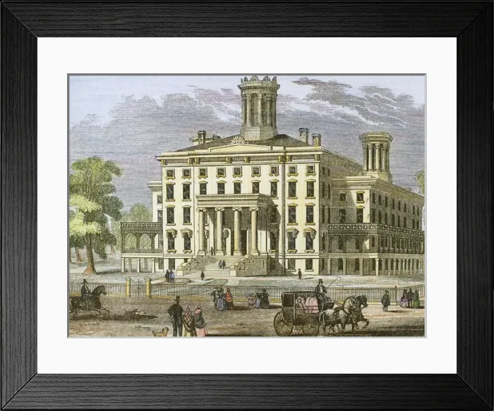 Framed Print : Indiana Institution for the Blind. Indianapolis Framed Print : Indiana Institution for the Blind. Indianapolis