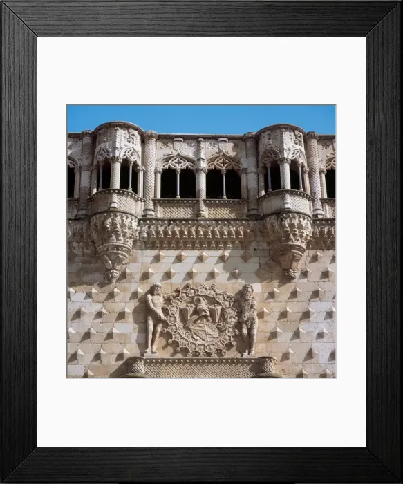 Framed Print : Guadalajara. The Infantado Palace. Spain Framed Print : Guadalajara. The Infantado Palace. Spain