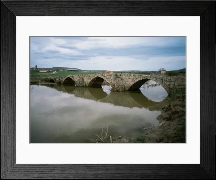 Framed Print : Roman bridge. Spain Framed Print : Roman bridge. Spain