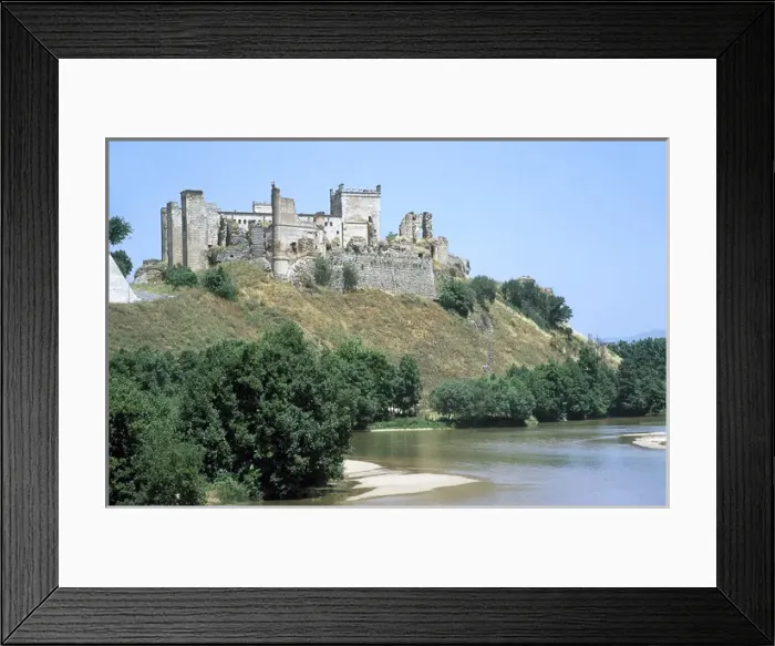 Framed Print : Escalona. Castle. Castile-La Mancha. Spain Framed Print : Escalona. Castle. Castile-La Mancha. Spain