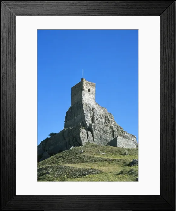 Framed Print : Atienza castle. XII century Framed Print : Atienza castle. XII century
