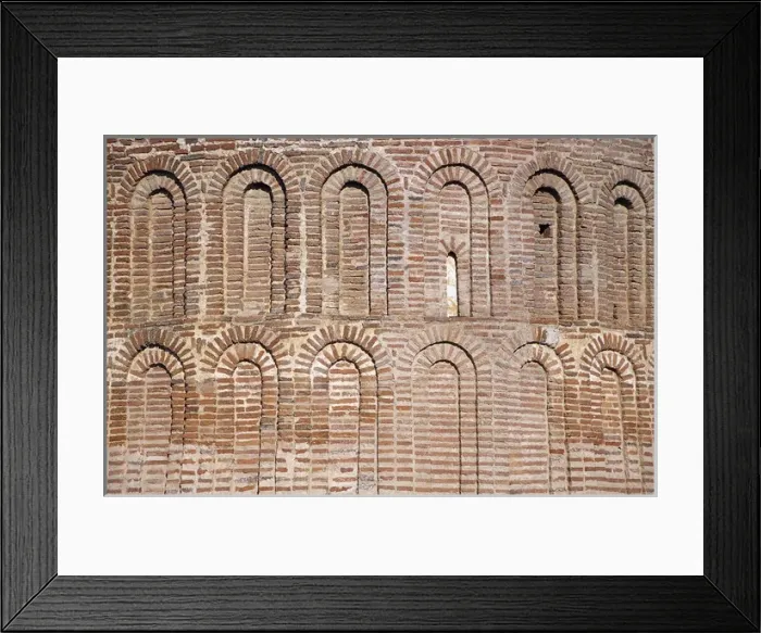 Framed Print : Church of the Assumption of our Lady. Detail of the apse. XI