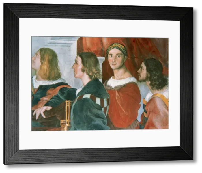 Framed Print : Raphael, Raffaello Santi or Sanzio, called (Urbino, 1483-Rom Framed Print : Raphael, Raffaello Santi or Sanzio, called (Urbino, 1483-Rom