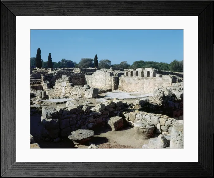Framed Print : Cella Memoriae. Empuries. Spain Framed Print : Cella Memoriae. Empuries. Spain