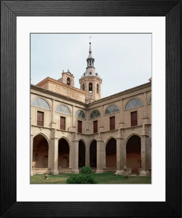 Framed Print : Yuso Monastery. Cloister Framed Print : Yuso Monastery. Cloister