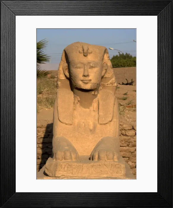Framed Print : Avenue of the sphinx. Luxor Framed Print : Avenue of the sphinx. Luxor