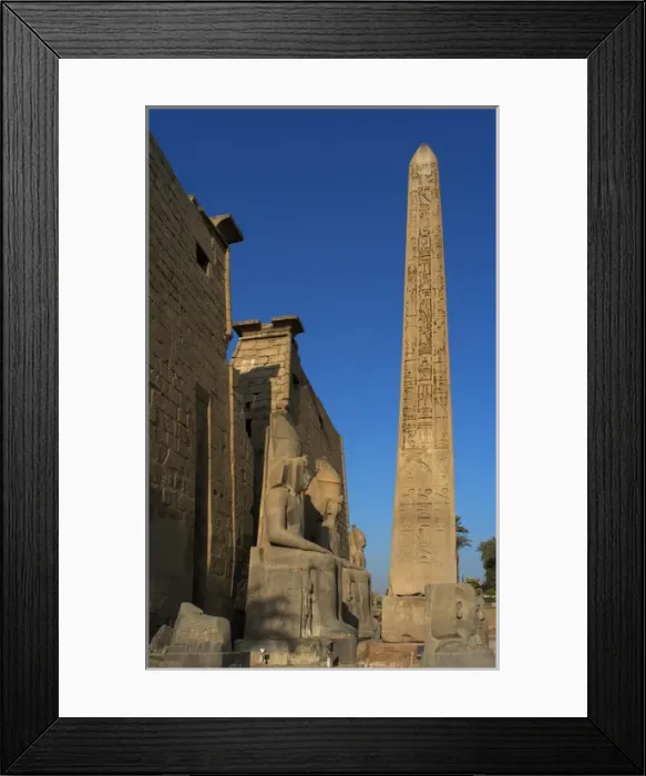 Framed Print : Egypt. Temple of Luxor Framed Print : Egypt. Temple of Luxor