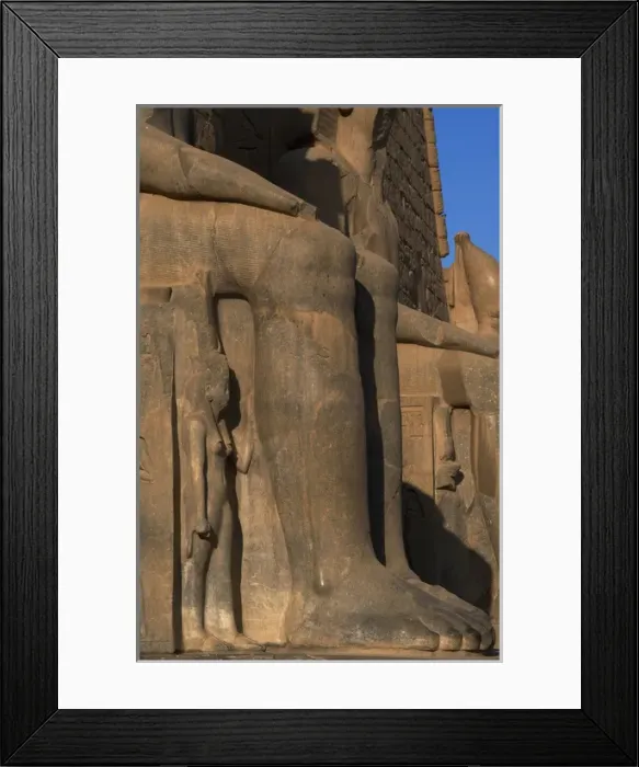 Framed Print : Ramesses II. Leg Framed Print : Ramesses II. Leg