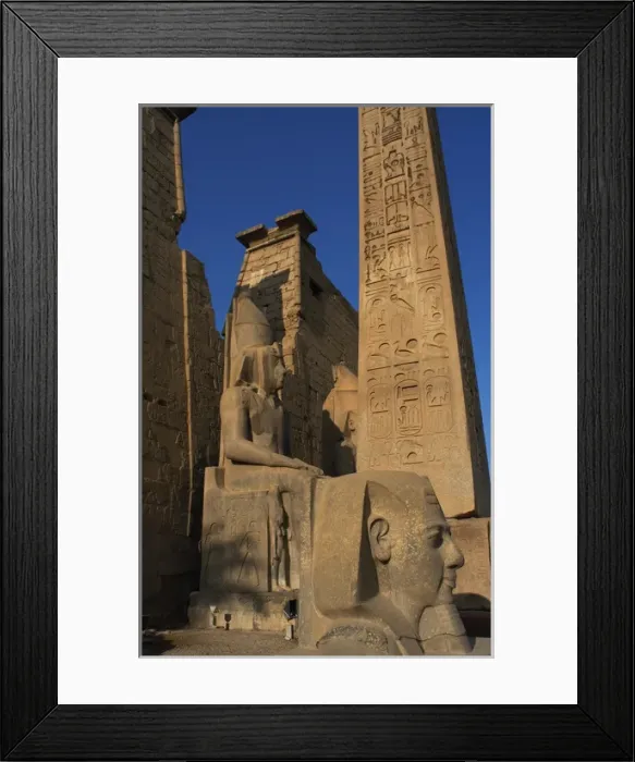 Framed Print : Egypt. Temple of Luxor Framed Print : Egypt. Temple of Luxor