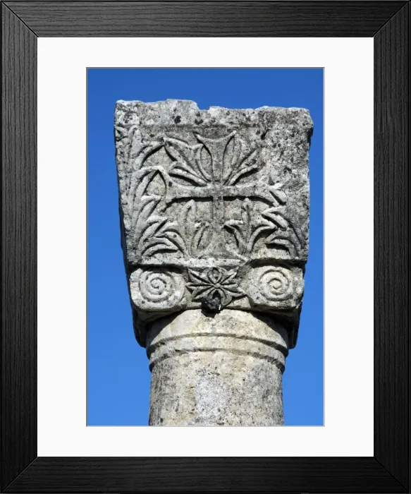 Framed Print : Early Christian art. Byllis ruins. Remains of the Cathedral Framed Print : Early Christian art. Byllis ruins. Remains of the Cathedral