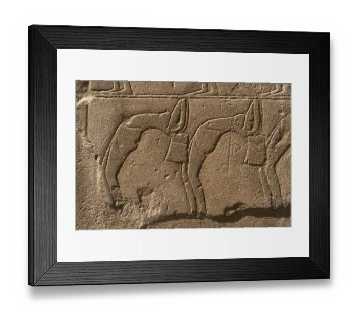 Framed Print : Relief depicting a group of dancers Framed Print : Relief depicting a group of dancers